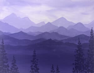 Misty eyed mountains (m)